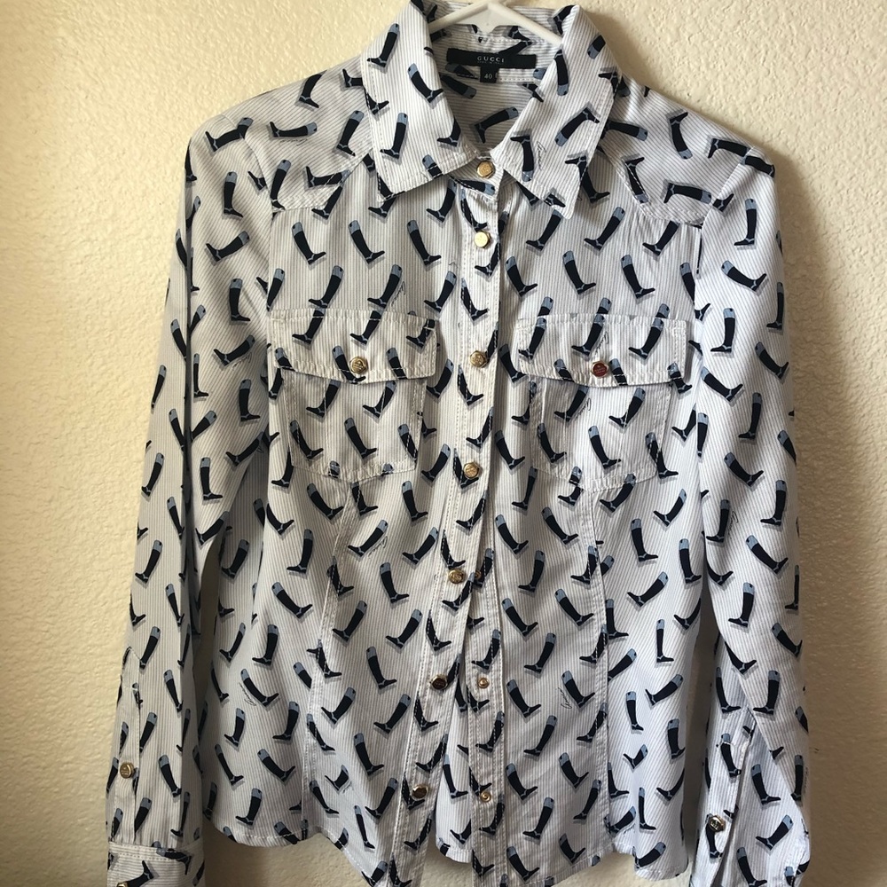 Gucci Long sleeve button up